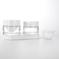 JG-F435 Cosmetic Glass Jars